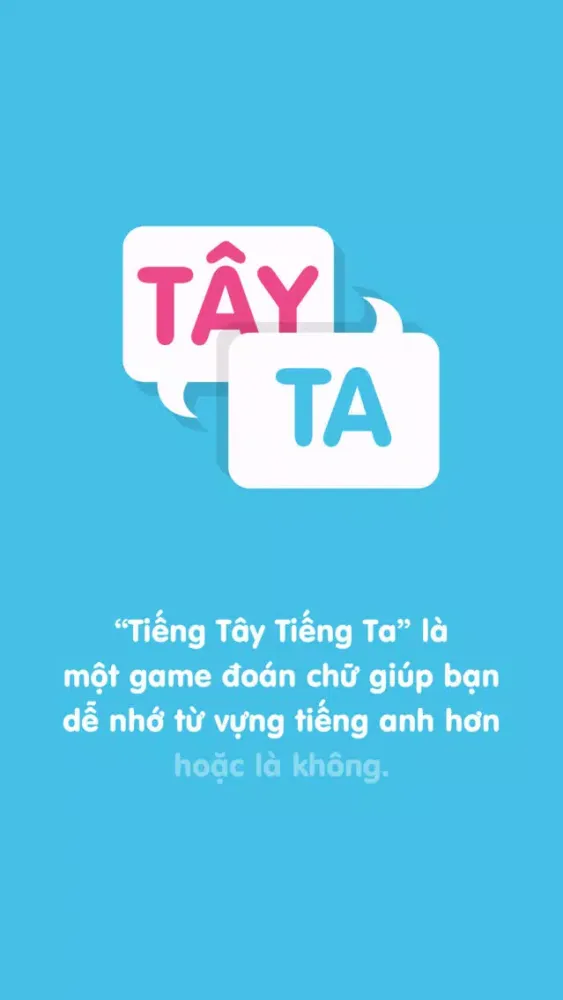Tangkapan layar Tiếng Tây Tiếng Ta