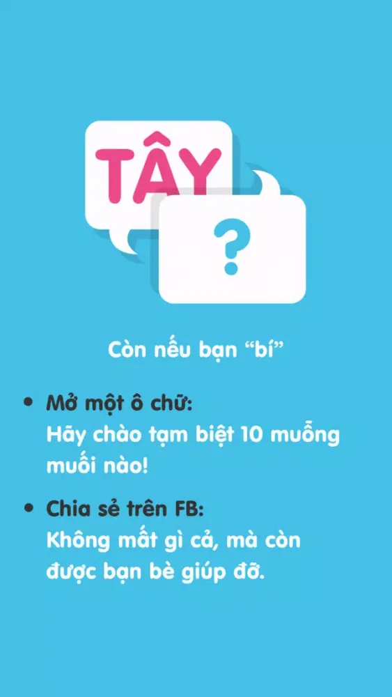 Tangkapan layar Tiếng Tây Tiếng Ta