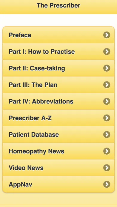 Homeopathy Prescriber سکرین شاٹس