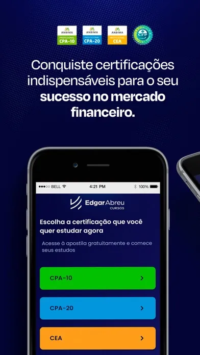 Скриншоты Certificações Edgar Abreu