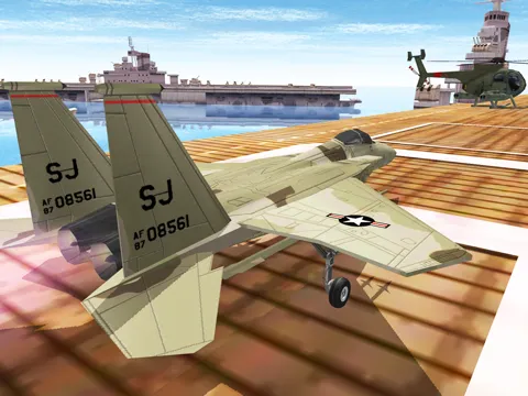 Air Plane Parking - Navy Warship 3D iPad  Screenshots