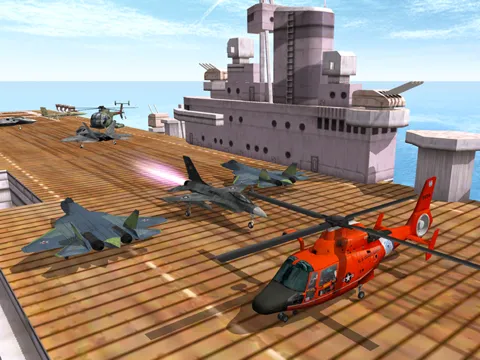 Air Plane Parking - Navy Warship 3D iPad  Screenshots