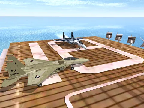 Air Plane Parking - Navy Warship 3D iPad  Screenshots