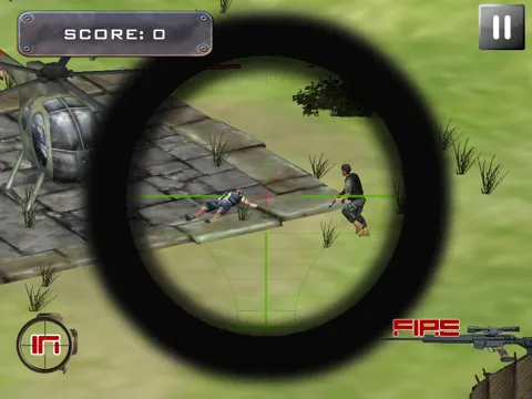 Screenshot di Army Sniper Valley War Free iPad 
