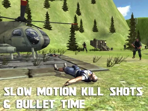 Screenshot di Army Sniper Valley War Free iPad 