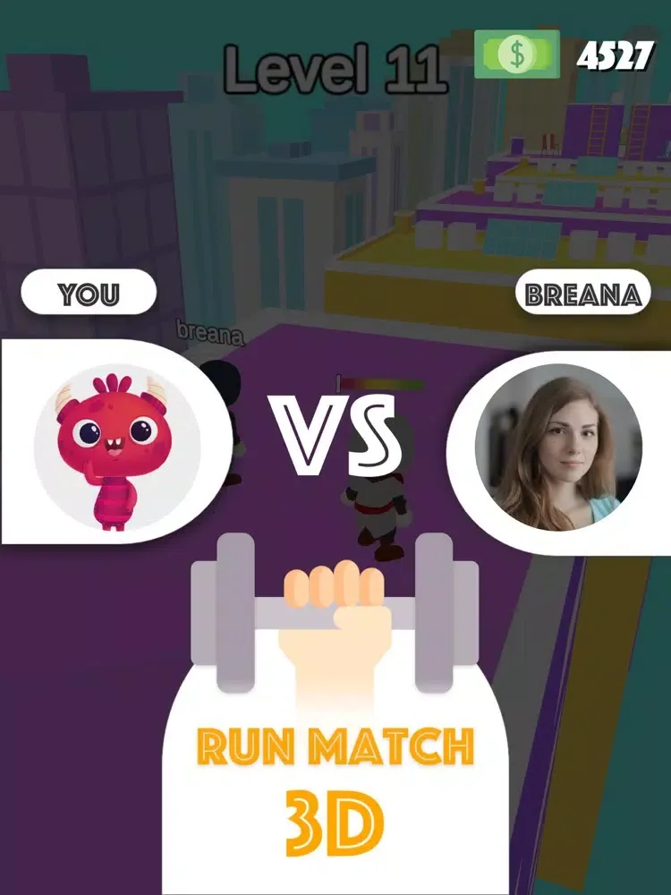 Tangkapan skrin Match Run : 3D iPad 
