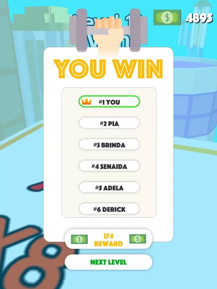 Tangkapan skrin Match Run : 3D iPad 