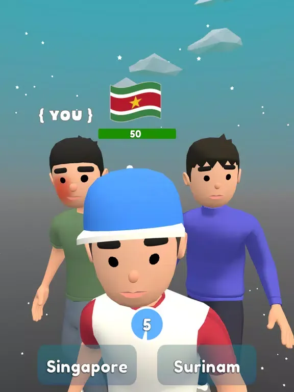 Tangkapan skrin Flag Guess Challenge iPad 