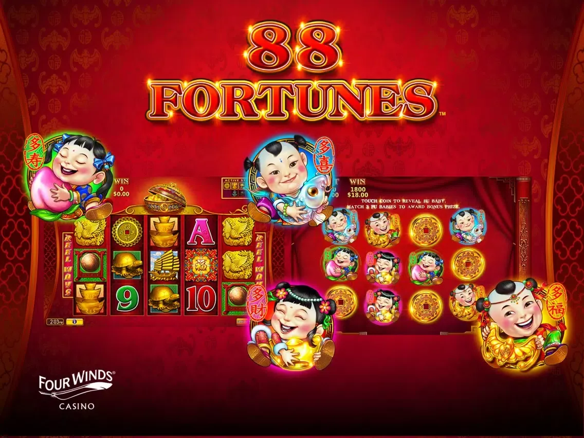 Capturas de pantalla de Four Winds Casinos iPad 