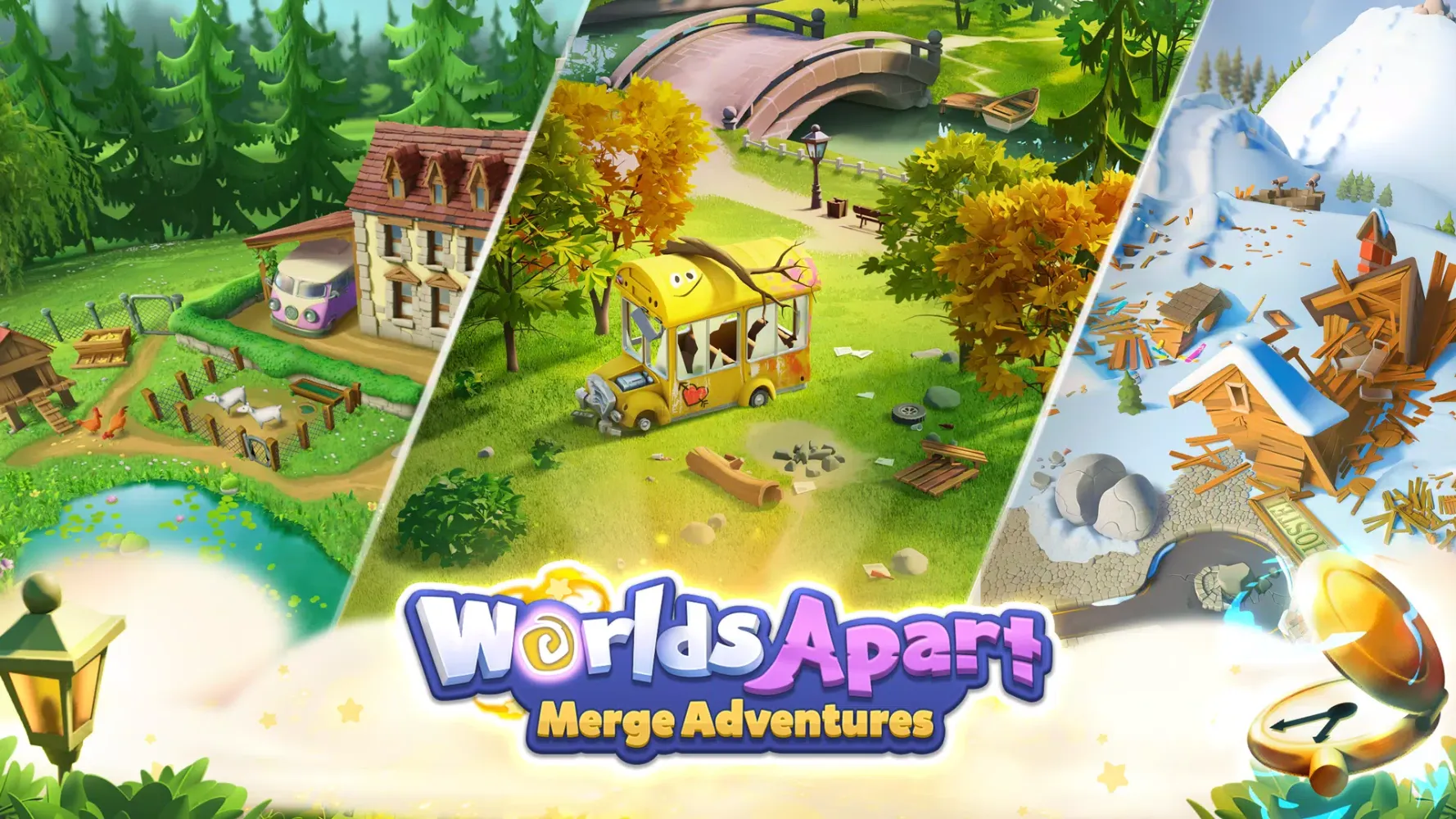 Zrzuty ekranu Worlds Apart: Merge Adventures