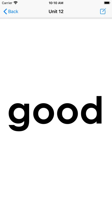 Kindergarten Sight Word(s) Screenshots
