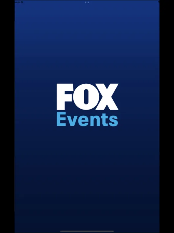 Zrzuty ekranu FOX Events: Info & Updates iPad 