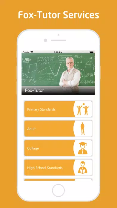 Tangkapan skrin Fox-Tutor User