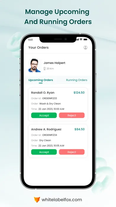 Captures d'écran de Fox-Laundry Provider