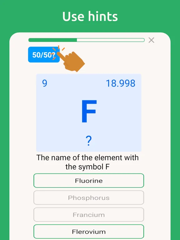 Chemistry: Periodic Table Quiz iPad  Screenshots