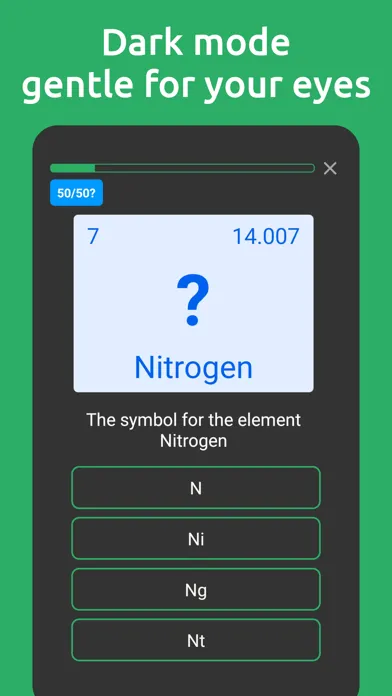 Chemistry: Periodic Table Quiz Screenshots