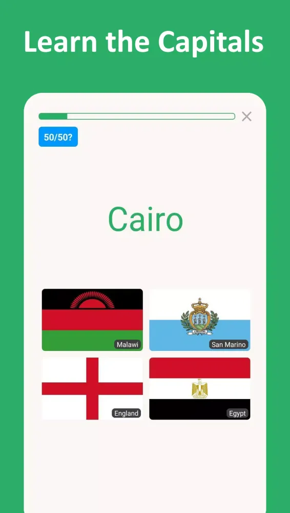 Flags & Capitals Screenshots