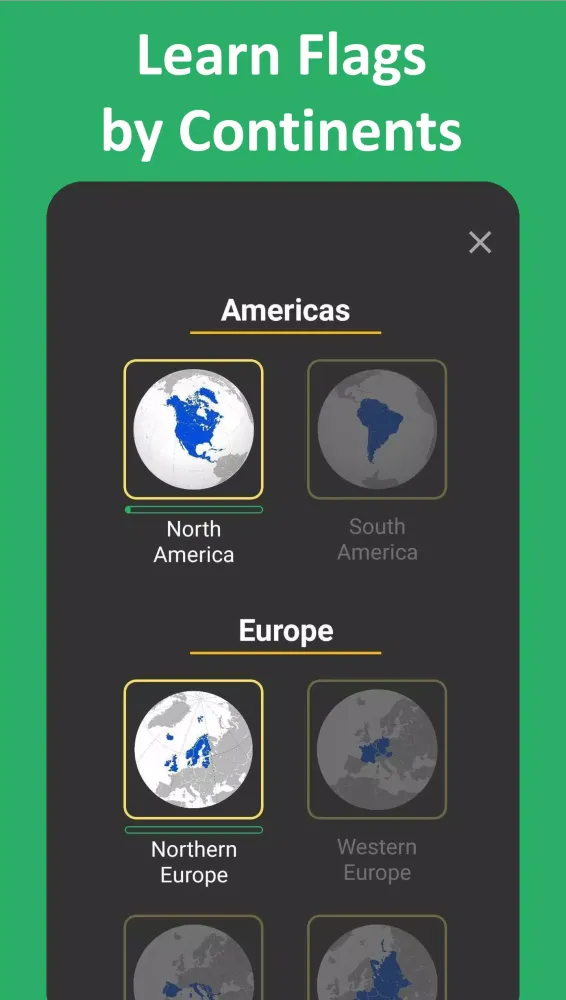 Flags & Capitals Screenshots