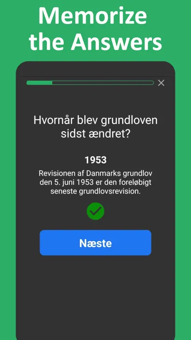Permanent Residence Test: Quiz Ekran Görüntüleri