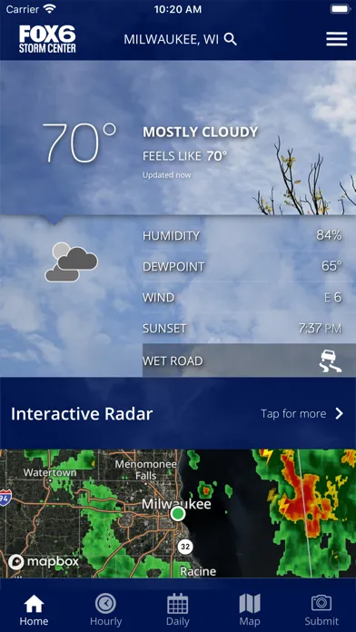 FOX6 Milwaukee: Weather স্ক্রিনশট