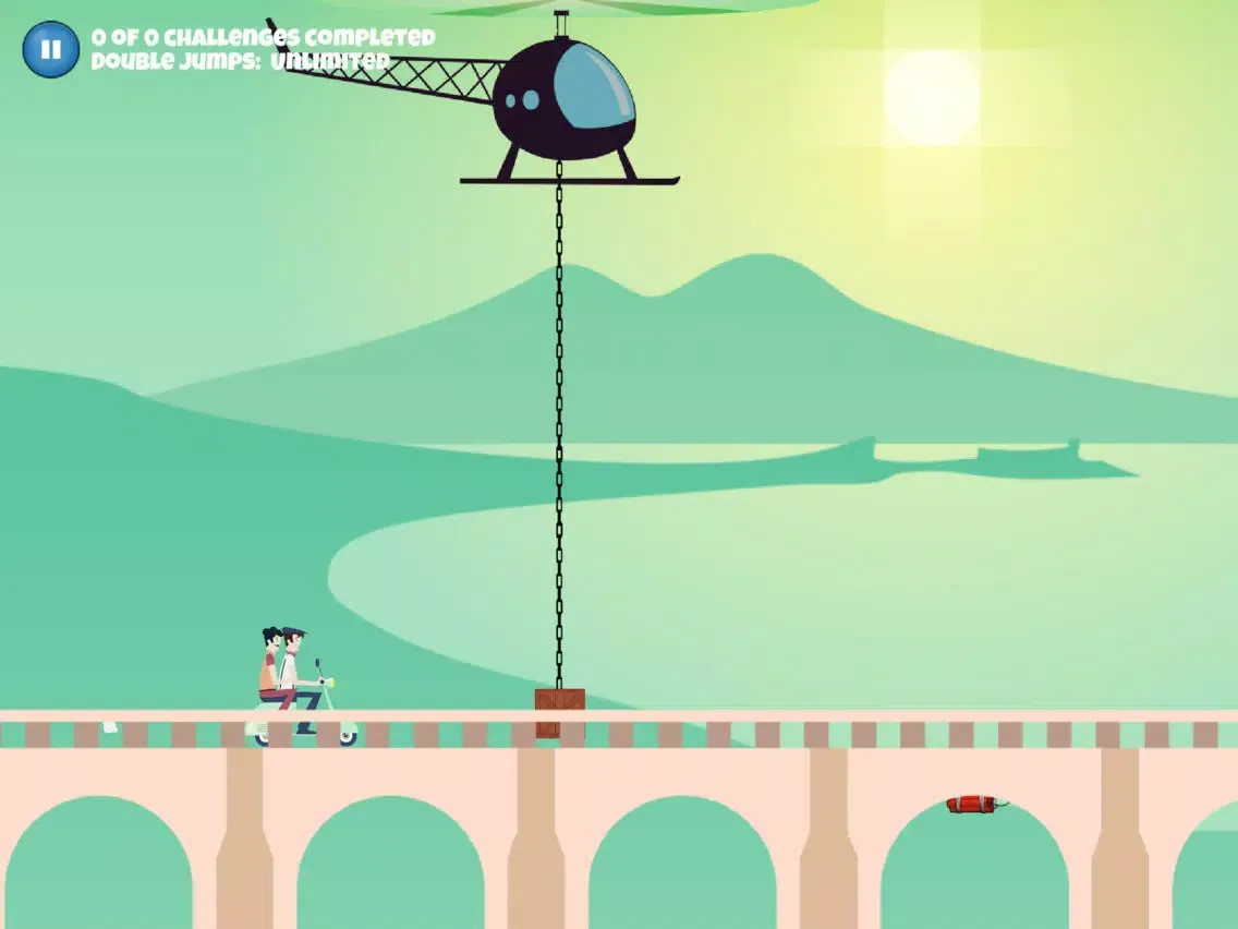 Scooter Squad - Action Adventure Game iPad  Screenshots
