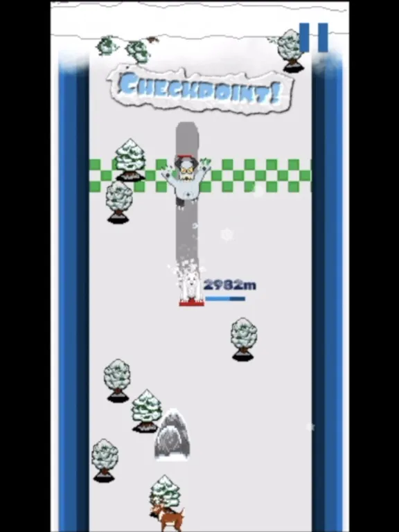 ภาพหน้าจอของ AVALANCHE! RUN iPad 