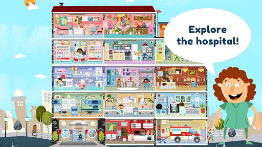 Tangkapan skrin Little Hospital