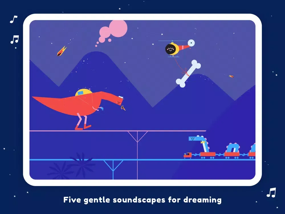 Tangkapan layar Little Slumber Lullaby Music iPad 