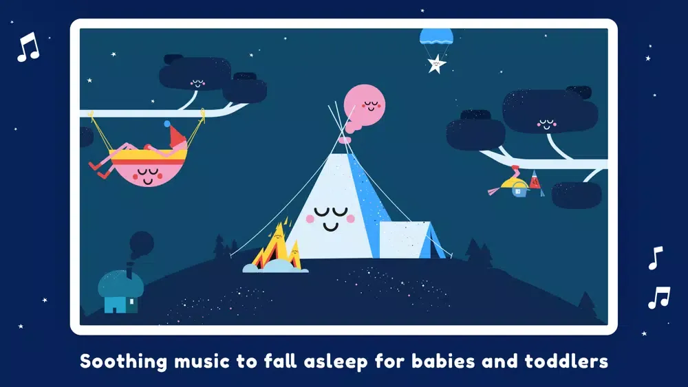 Tangkapan layar Little Slumber Lullaby Music