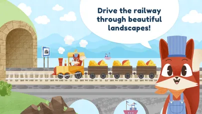 Little Fox Train Adventures स्क्रीनशॉट