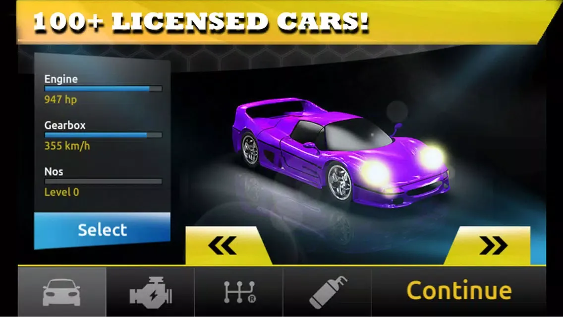 Drag Race 3D - Classic CSR Street Racing Car Games On Mobile スクリーンショット