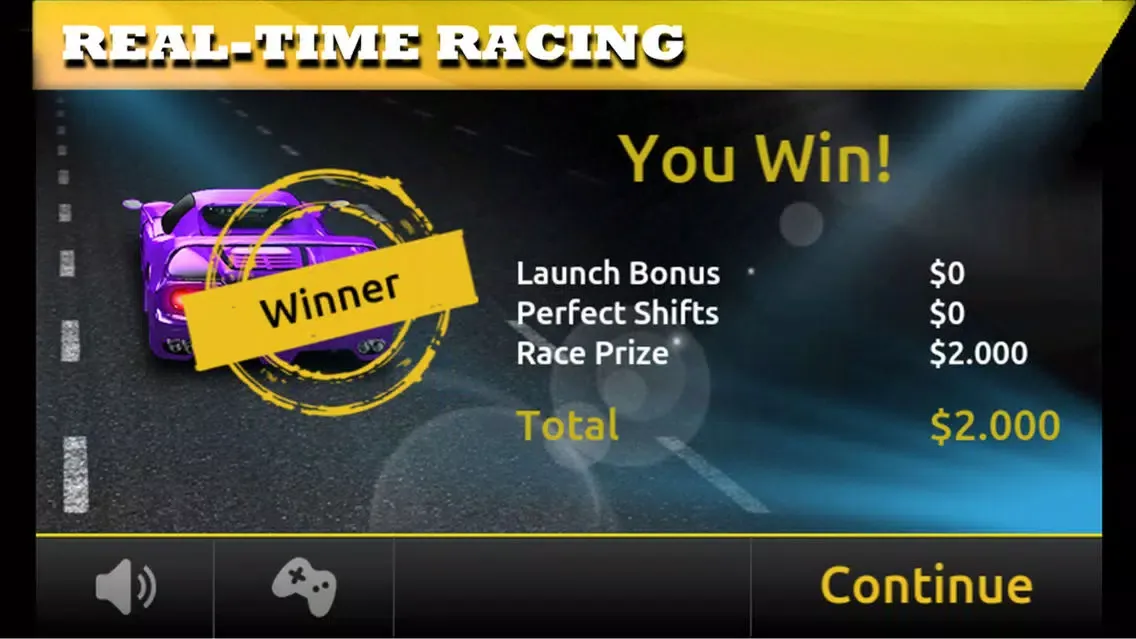 Drag Race 3D - Classic CSR Street Racing Car Games On Mobile スクリーンショット