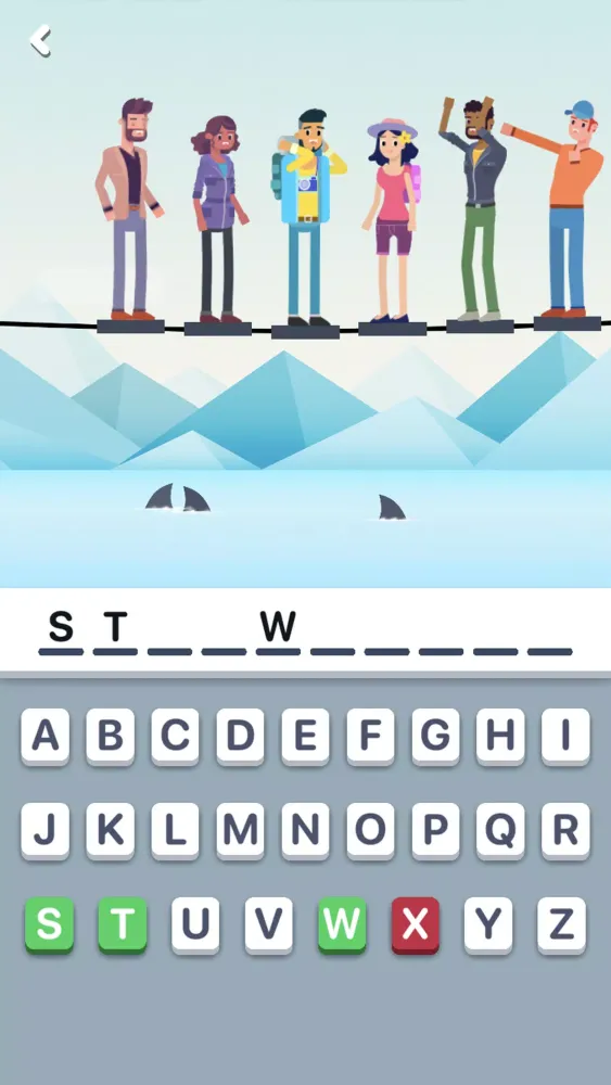 ภาพหน้าจอของ Hangman