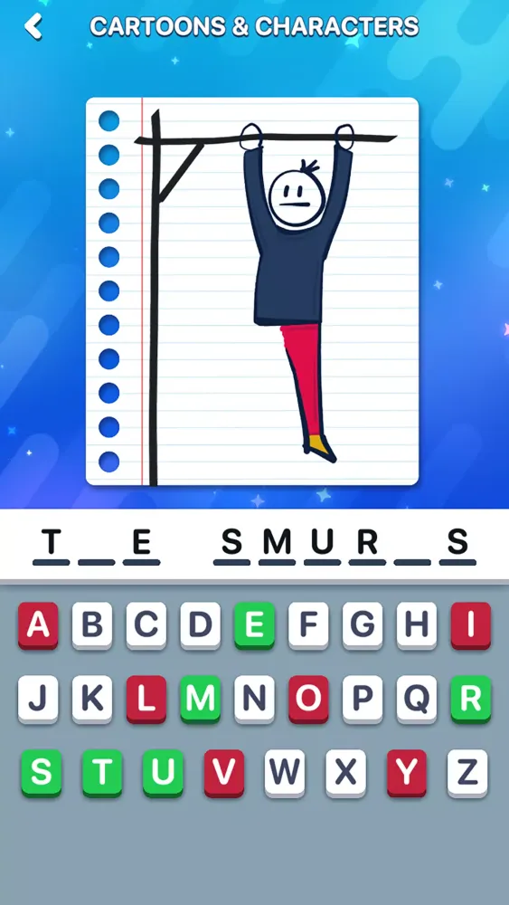 ภาพหน้าจอของ Hangman
