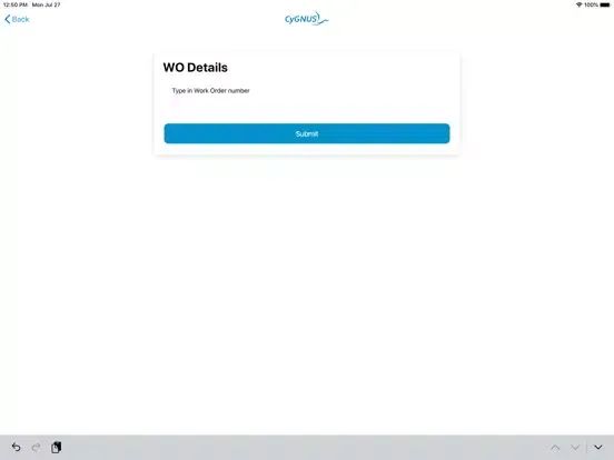 CyGNUS App iPad  Ekran Görüntüleri