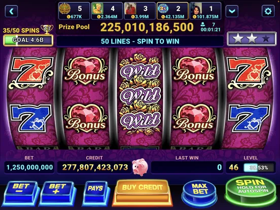 Zrzuty ekranu Buffalo 5-Reel Deluxe Slots iPad 