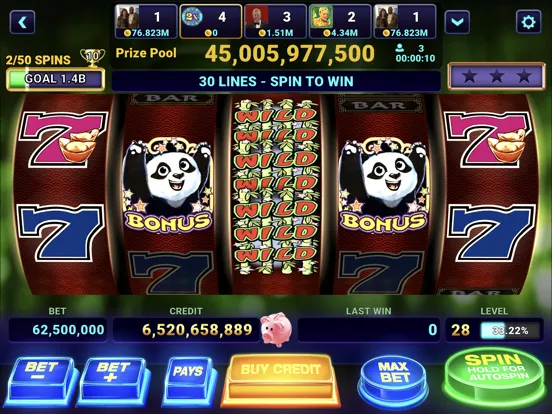 Zrzuty ekranu Buffalo 5-Reel Deluxe Slots iPad 