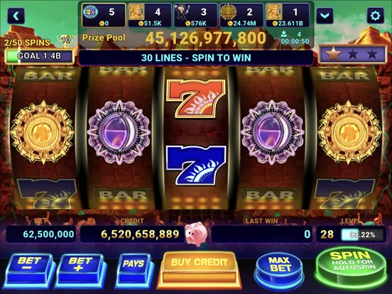 Zrzuty ekranu Buffalo 5-Reel Deluxe Slots iPad 