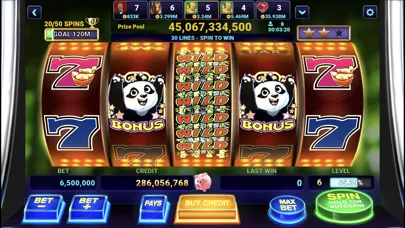 Zrzuty ekranu Buffalo 5-Reel Deluxe Slots