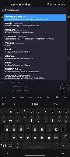 Acode - code editor | FOSS Ekran Görüntüleri