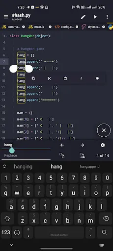 Acode - code editor | FOSS Ekran Görüntüleri