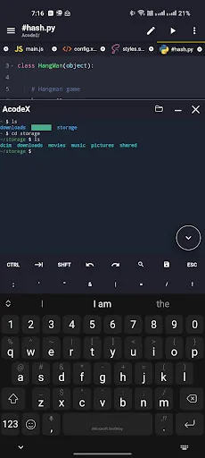 Acode - code editor | FOSS Ekran Görüntüleri