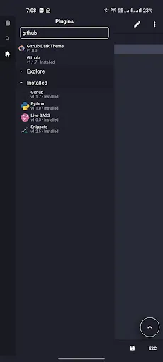 Acode - code editor | FOSS Ekran Görüntüleri