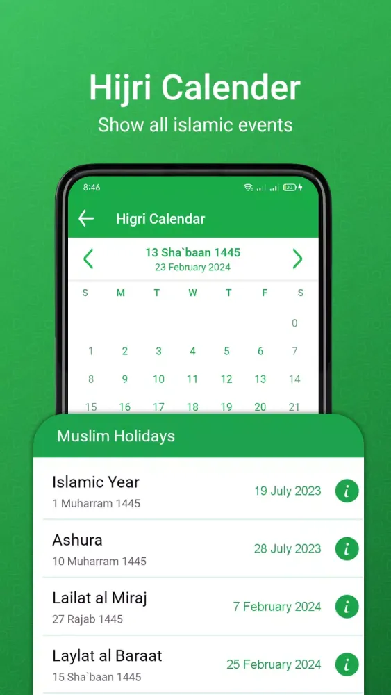 Muslim Prayer Time:Quran Athan スクリーンショット