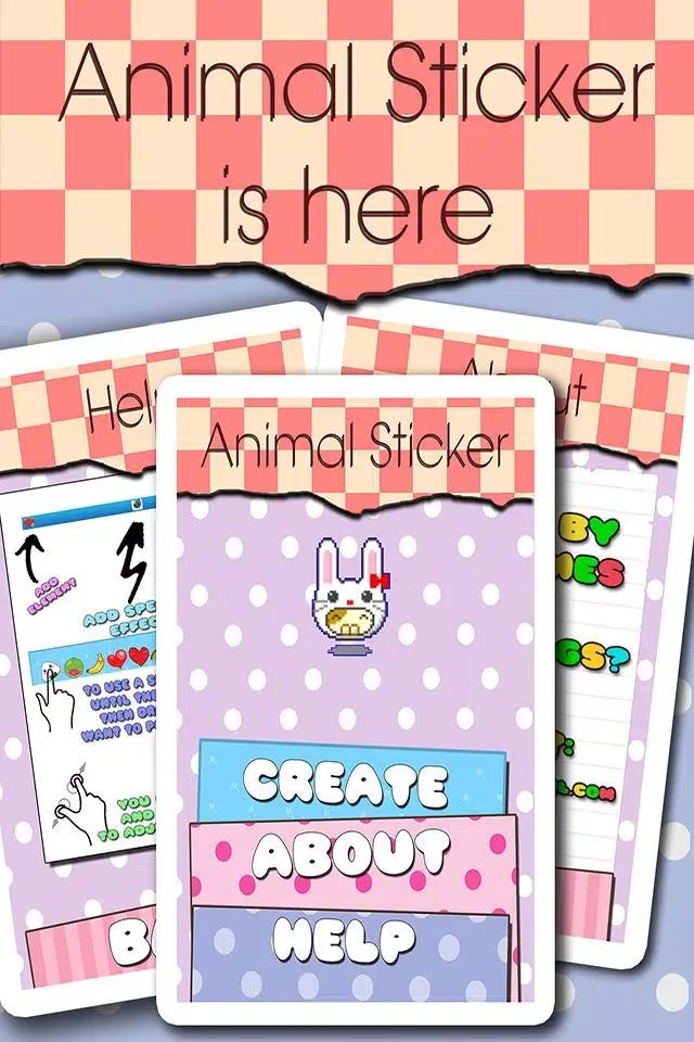 Ảnh chụp màn hình của Animal Sticker
