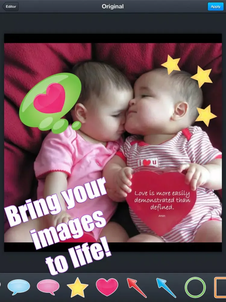PhotoShacker iPad  Ekran Görüntüleri