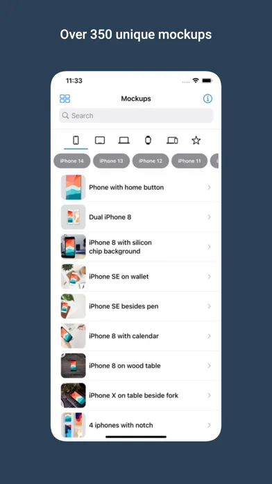تصاویر Mizframa: Device Mockups