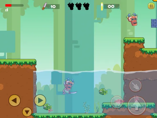 Tribe Warrior And Monsters iPad  Ekran Görüntüleri