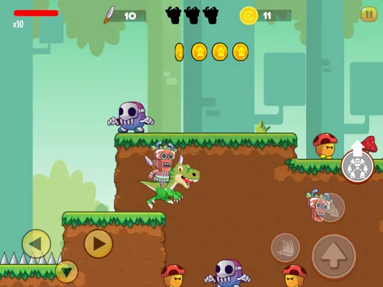 Tribe Warrior And Monsters iPad  Ekran Görüntüleri