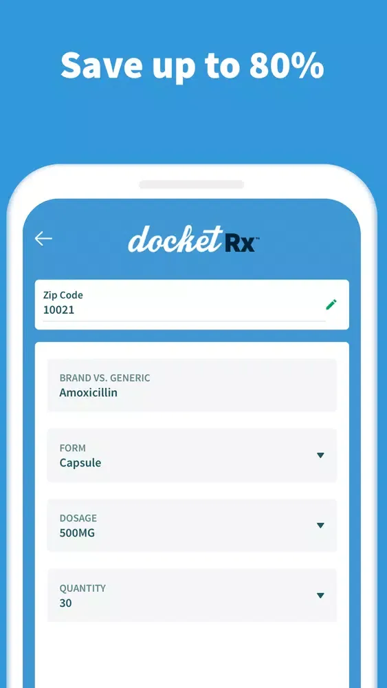 DocketRx™ - Pharmacy Discounts Screenshots
